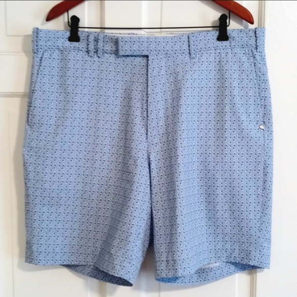 RLX Ralph Lauren Other - 💙RLX Ralph Lauren💙 - Spyglass Blue/White Geometric Print Stretch Short